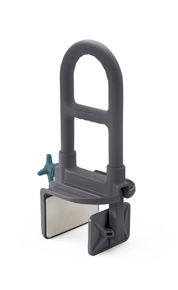 Deluxe Bathtub Grab Bar with Microban, 250 lb. Capacity, Gray, 2/CS (MDS86321WPMBG) Case of 2