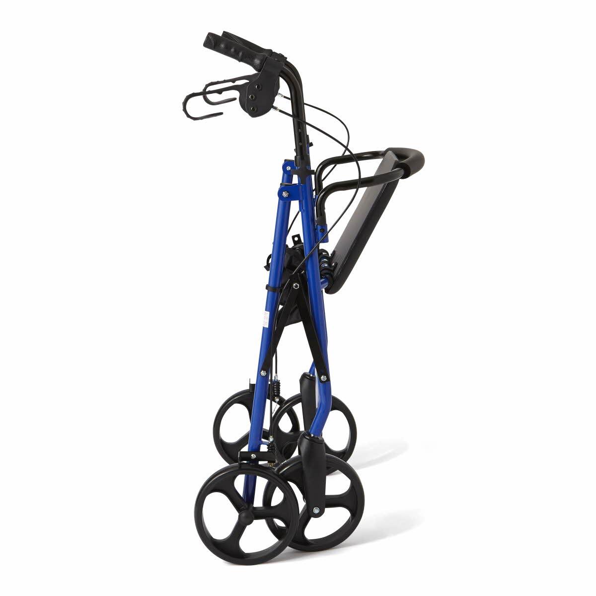 Basic Steel Rollator with 8" Wheels, Blue, 1 EA (MDS86850EBS8) Each Default Title product photo