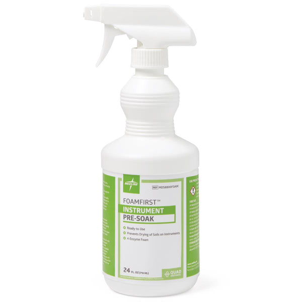 Instrument Presoak Enzymatic Spray, Foam, 24 oz., 15/CS  (MDS8800FOAM) Case of 15