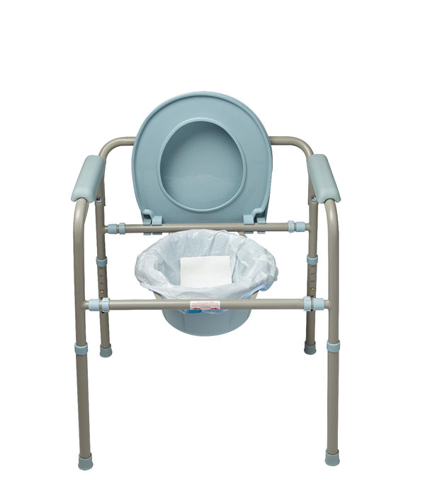 Commode Liners with Absorbent Pad, 6/CS (MDS89664LINER) Case of 6