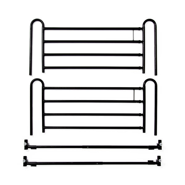 Economy Spring-Loaded 4-Bar Full Side Rail for Homecare Beds, 1 PR (MDS89695N) 1 Pair