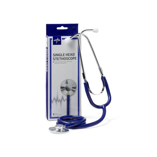 Single-Head Stethoscope, Blue, 1 EA (MDS926103) Each
