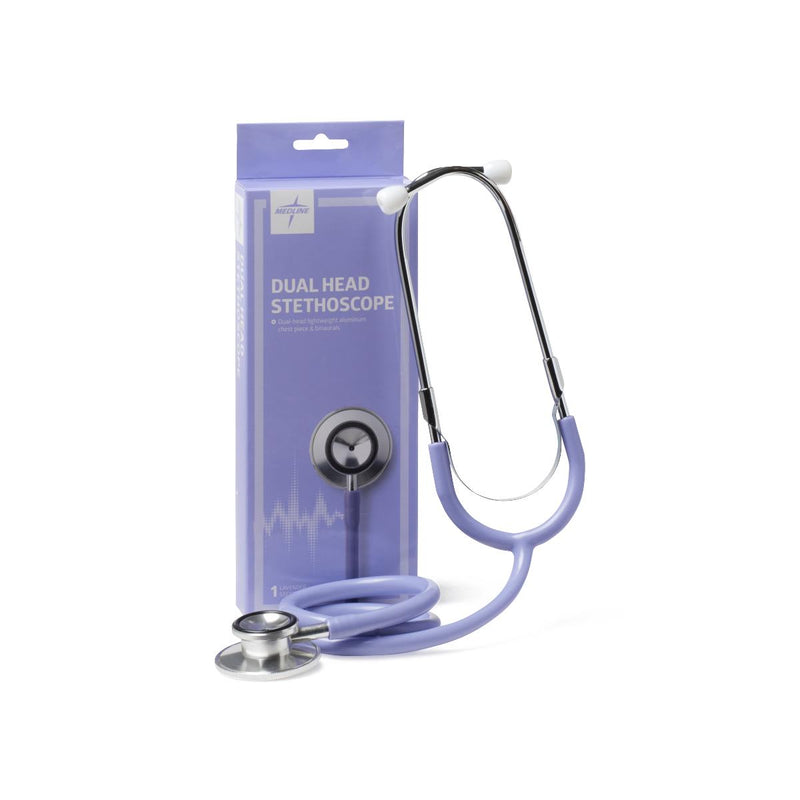 Dual-Head Stethoscope, Lavender, 1/EA  (MDS926205) Each