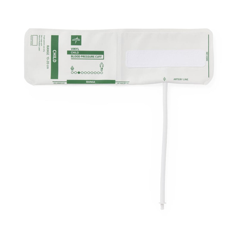 Medline Disposable Vinyl 1-Tube BP Cuffs with Bayonet Connector, 5/BX (MDS9721HPV) Box of 5