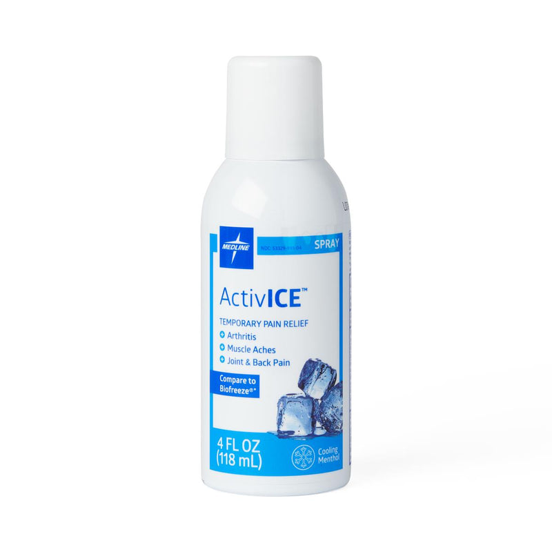 ActivICE Topical Pain Reliever, 4 oz. Spray, 24/CS (MDSAICESPRY) Case of 24