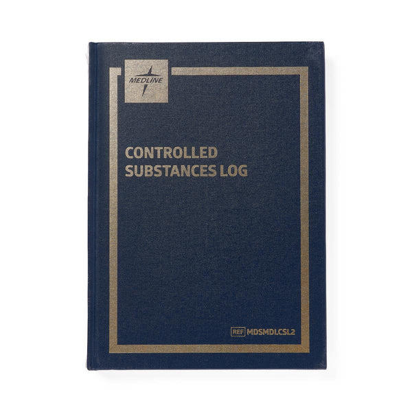 Controlled Substances Log Book, 1 EA (MDSMDLCSL2) Each