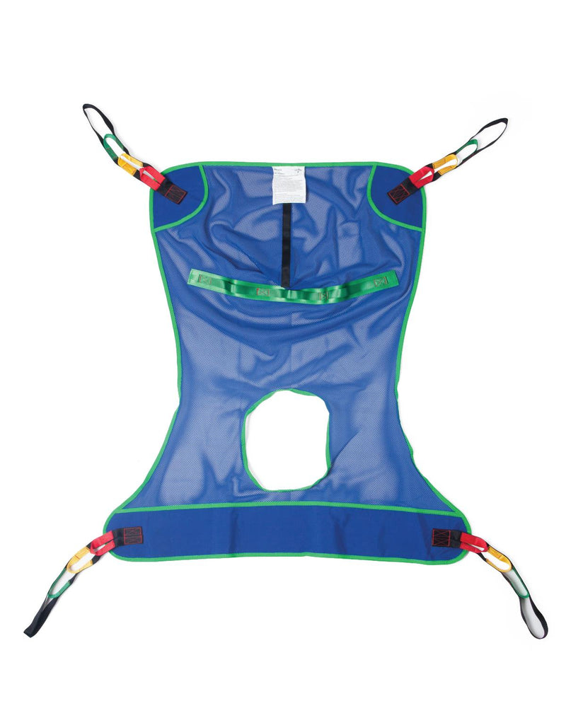 Reusable Full-Body Patient Sling with Commode Opening, Mesh, Size L, 1 EA (MDSMR115) Each