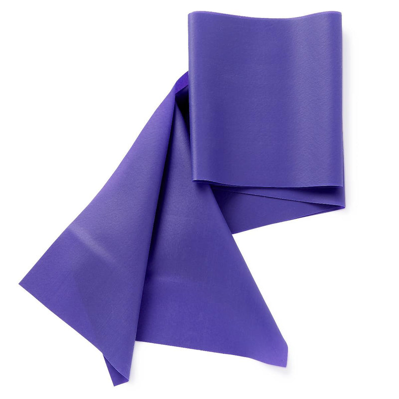 Dry Natural Rubber Exercise Band, Latex, Plum, X-Heavy, 50 yd. Roll, 1 EA (MDSBND50YDXH) Each