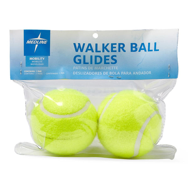 Walker Tennis Ball Glides, 6 Pairs/Case (12 Total), 6/CS  (MDSWBALL) Case of 6