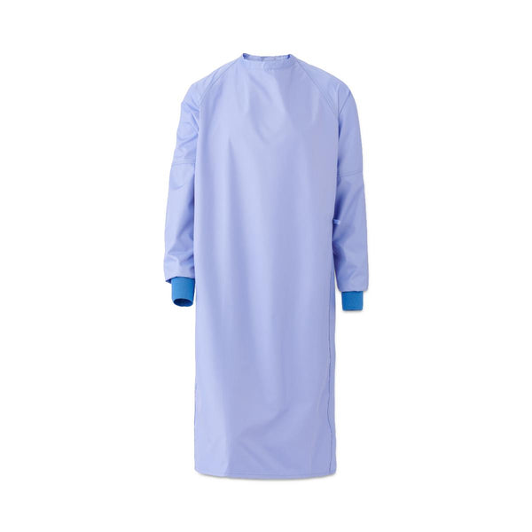 Blockade Reusable Cover Gown, 2-Ply, Ceil Blue, Snaps at Neck and Back, Size L, 12/DZ  (MDT012084L) 1 Dozen