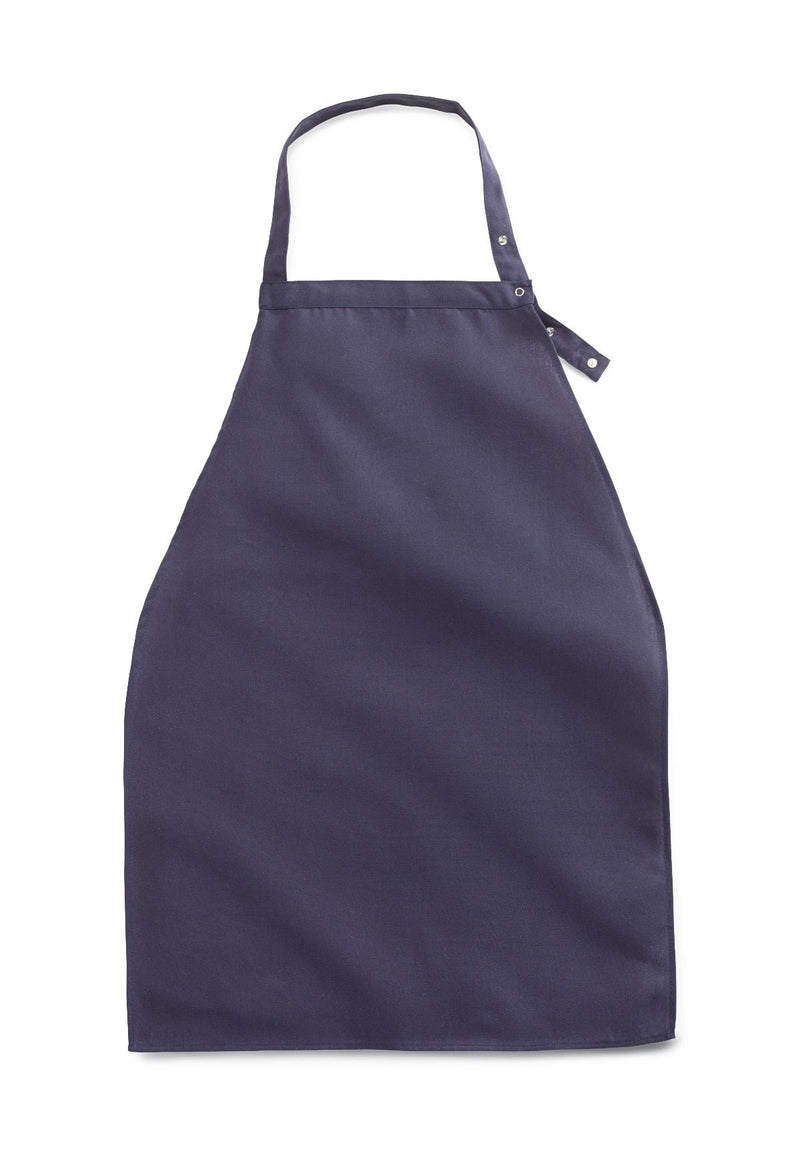 Apron-Style Bib, Adult, 19" x 27", Navy, 12/DZ  (MDT014113NAVY) 1 Dozen