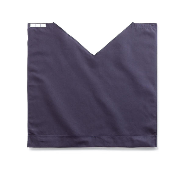 Comfort-Fit Bib, Adult, 27-1/2" x 27", Navy, 12/DZ  (MDT014118NAVY) 1 Dozen