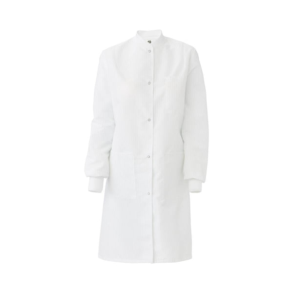 Women's Protective Barrier Lab Coat with Pockets, ResiStat Static and Fluid Resistant, White, Size L, 1/EA  (MDT046815L) Each