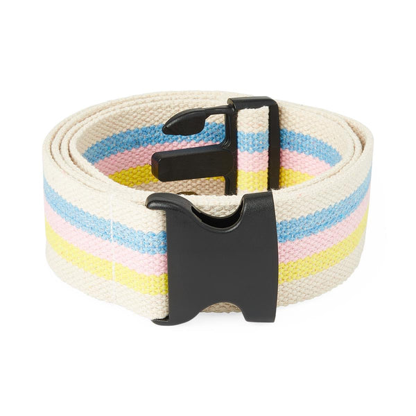 Cotton Gait/Transfer Belt with Plastic Buckle, 2" x 60", Multicolor Pastel, 1 EA (MDT821208PAS) Each