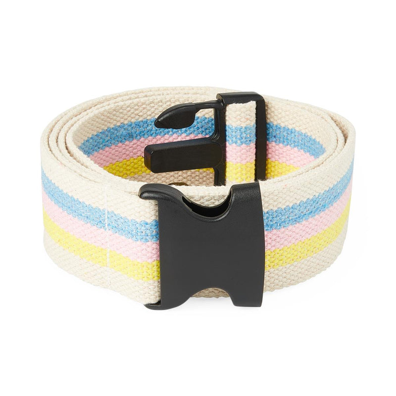 Cotton Gait/Transfer Belt with Plastic Buckle, 2" x 60", Multicolor Pastel, 1 EA (MDT821208PAS) Each