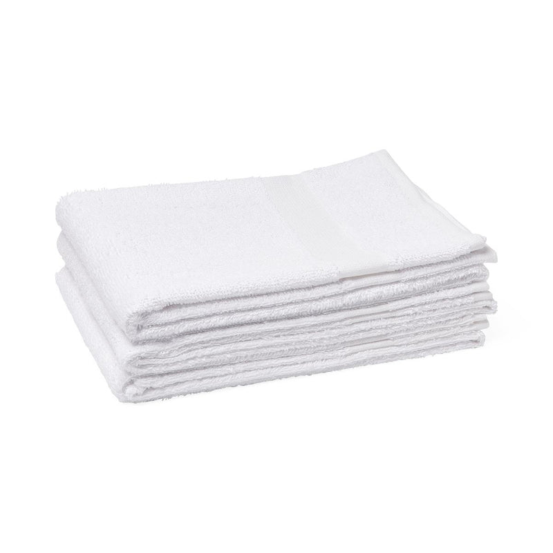 Premium Ring-Spun Terry Bath Towel, 100% Cotton, White, 22" x 44", 6 lb./Dz., 12/DZ  (MDTBT5C60Z) 1 Dozen