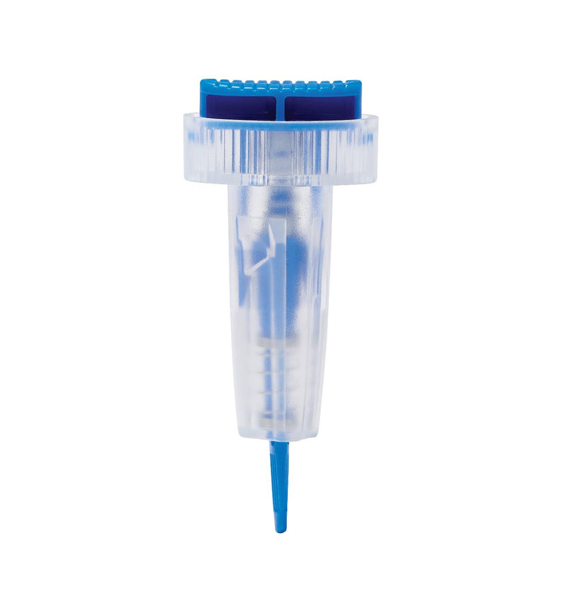Sterile Safety Lancet with Push-Button Activation, 23G x 1.8 mm, 200/BX (MPHSFTY23Z) Box of 200