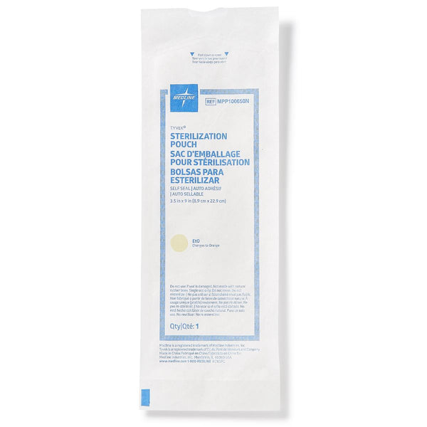 Self-Seal Tyvek Sterilization Pouches for Low Temperatures, 2000/CS (MPP100650N) Case of 2000