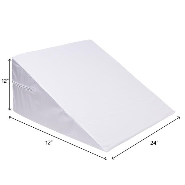 Reusable Polyester-Covered Foam Positioning Wedge, 12" High with 24" x 24" Base, 26.6° Angle, 2/CS (MSC019703) Case of 2
