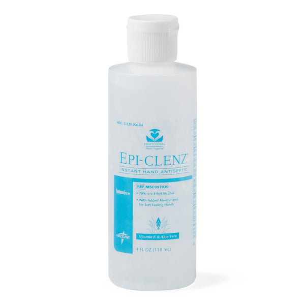 Epi-Clenz Instant Hand Sanitizer Gel, 4 oz., 60/CS (MSC097030F) Case of 60