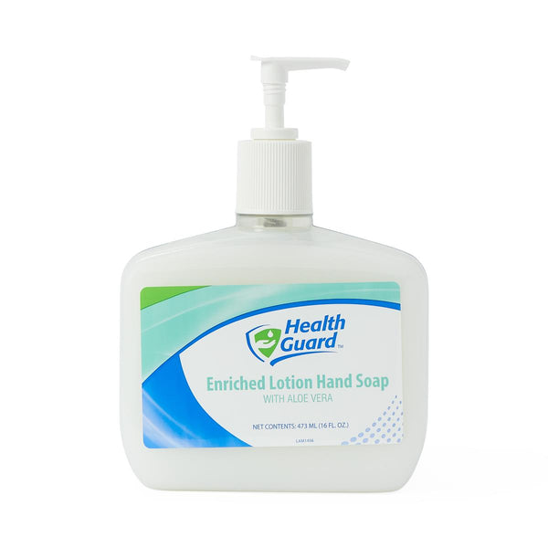 HealthGuard Enriched Lotion Hand Soap, 16 oz., 12/CS (MSC098114) Case of 12