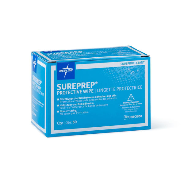 SurePrep Skin Protectant Wipe, 1 mL, 50/BX (MSC1500Z) Box of 50