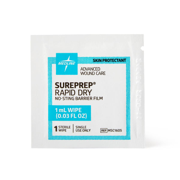 SurePrep Rapid-Dry No-Sting Barrier Film, 1 mL Wipe, 1/EA  (MSC1605H) Each