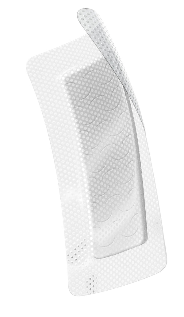 Optifoam Gentle Silicone-Faced Post-Op Foam Dressing, 4" x 10" with 2" x 8" Pad, 1/EA  (MSC21410H) Each