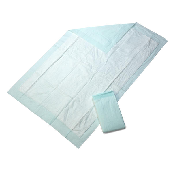 Protection Plus Underpad, Moderate Absorbency, 23" x 36", Green, 120/CS (MSC281150T) Case of 120