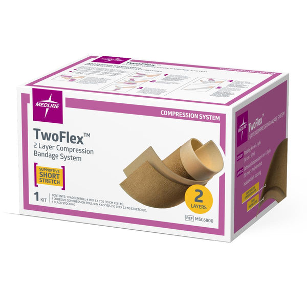 TwoFlex 2-Layer Compression System, 1/EA  (MSC6800H) Each