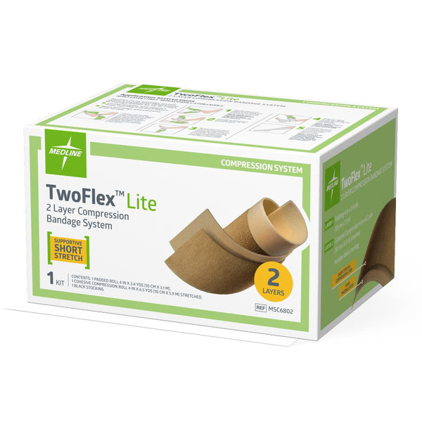 TwoFlex Lite 2-Layer Compression System, 8/CS  (MSC6802) Case of 8