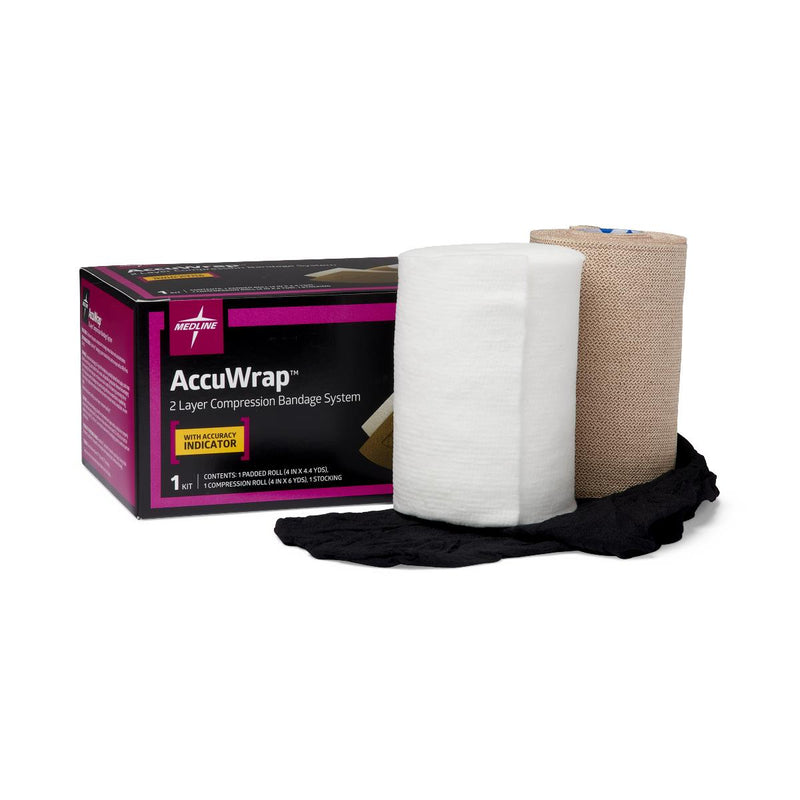 AccuWrap 2-Layer Compression Bandage System, 1/EA  (MSC7800H) Each