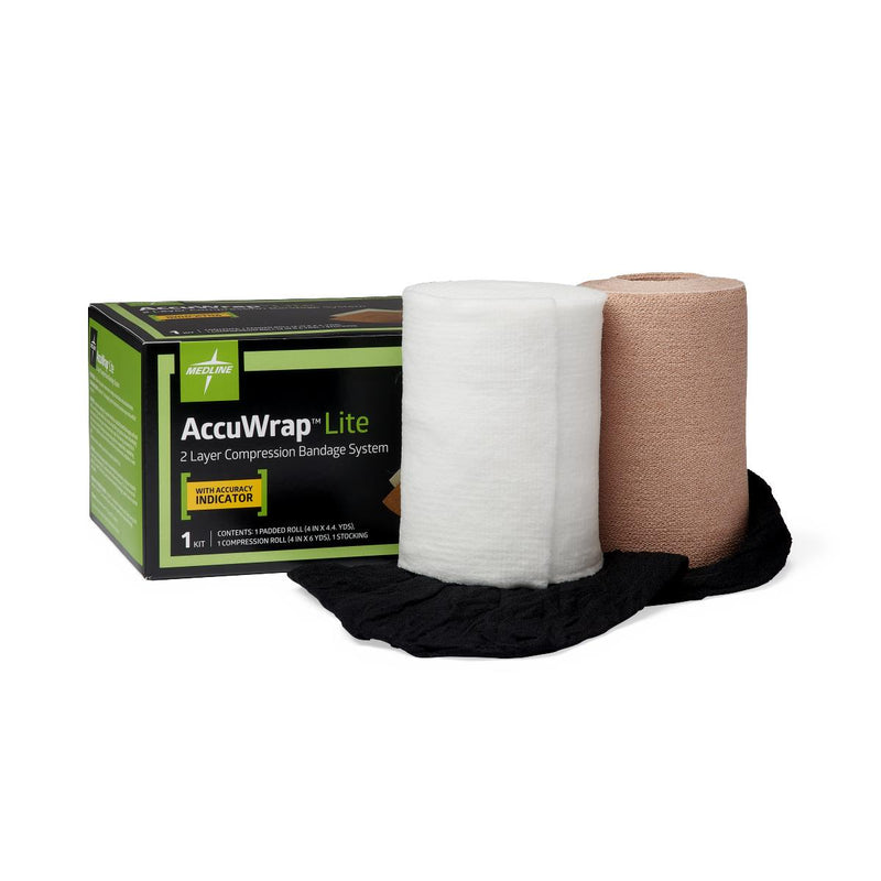 AccuWrap Lite 2-Layer Compression Bandage System, 1/EA  (MSC7802H) Each