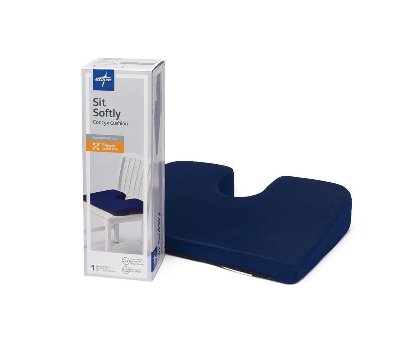 Compression Packed Coccyx Cushion, Retail Packaging, 4/CS (MSCCYXCC) Case of 4