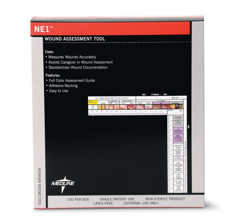 NE1 Wound Assessment Tool, 100 per Box, 100/BX  (MSCNE1TOOL) Box of 100