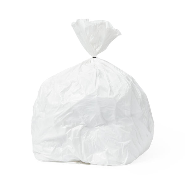 Low-Density Trash Can Liner, White, 20" x 22", 1 Mil, Flat, 500/CS (NON022250) Case of 500