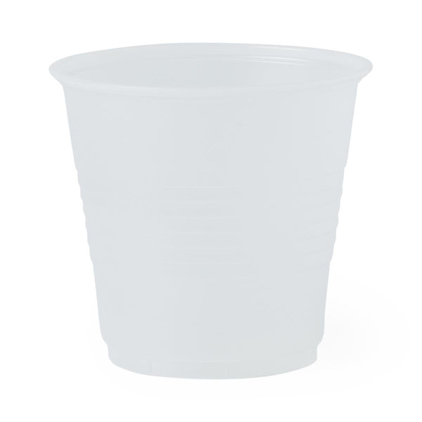 Plastic Drinking Cup, Translucent, Disposable, Polystyrene, 3.5 oz., 2500/CS (NON030035) Case of 2500