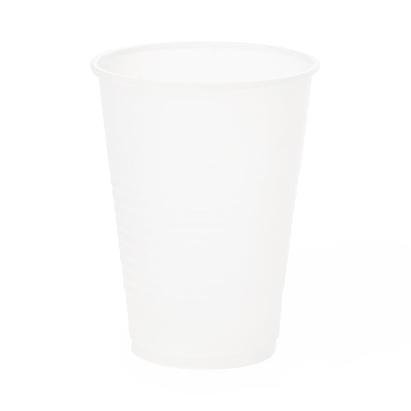 Plastic Drinking Cup, Translucent, Disposable, Polystyrene, 7 oz., 100/BG (NON03007Z) Bag of 100