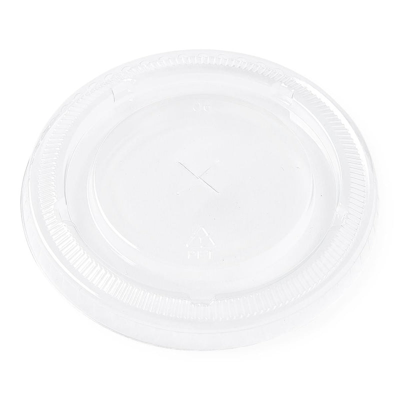Plastic Translucent Lid with Straw Slot for 16-24 oz. Plastic Cup, 100/BG (NON03016LH) Bag of 100