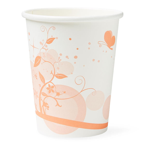 Disposable Hot Beverage Paper Cups, 8 oz., 1000/CS (NON04008) Case of 1000
