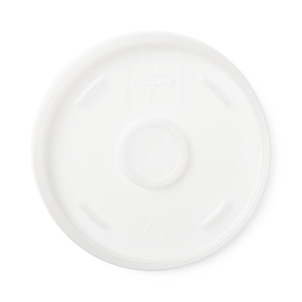 Plastic Translucent Lid with Straw Slot for 12-oz. to 24-oz. Foam Cup, 100/BG (NON12SLZ) Bag of 100