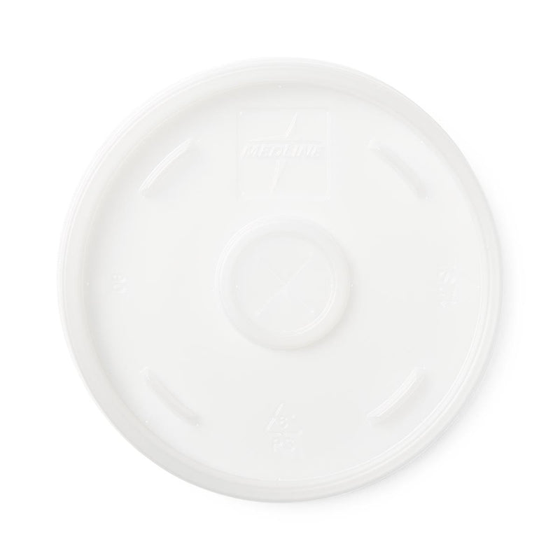 Plastic Translucent Lid with Straw Slot for 12-oz. to 24-oz. Foam Cup, 100/BG (NON12SLZ) Bag of 100