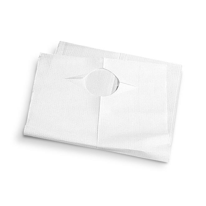 Disposable Tissue/Poly Bib, 19" x 35", Slip-On, 150/CS  (NON24265) Case of 150