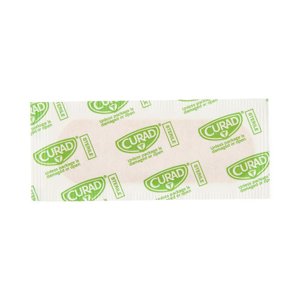 CURAD Plastic Adhesive Bandage, 1" x 3", 100 Bandages/Box, 100/BX  (NON25600Z) Box of 100