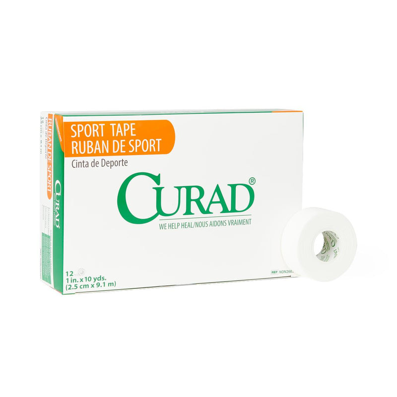 CURAD Ortho-Porous Sports Adhesive Tape, 1" x 10 yd., 1 EA (NON260301H) Each