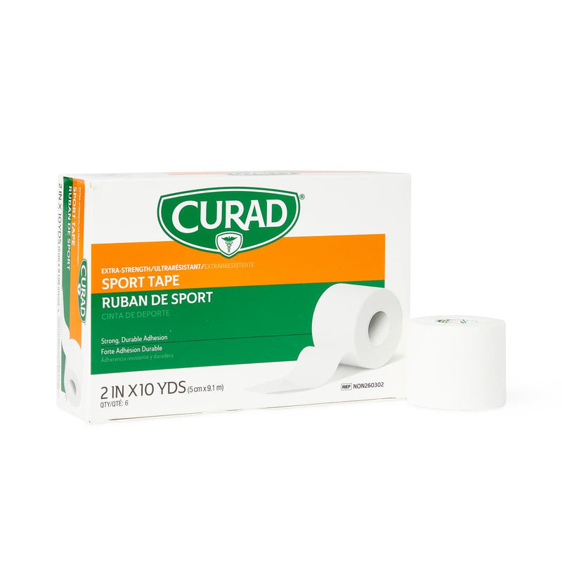 CURAD Ortho-Porous Sports Adhesive Tape, 2" x 10 yd., 72/CS (NON260302) Case of 72