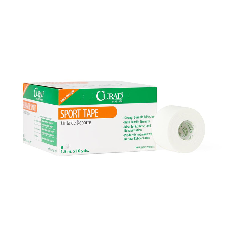 CURAD Ortho-Porous Sports Adhesive Tape, 1.5" x 10 yd., 96/CS (NON260315) Case of 96