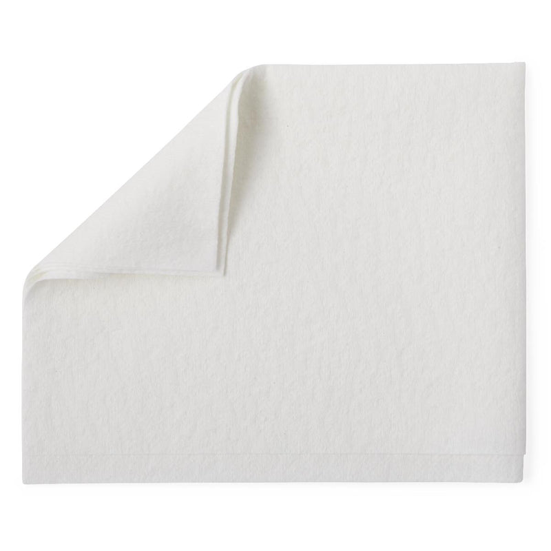 White Deluxe Dry Disposable Washcloth, 10" x 13", 50/BG  (NON260506Z) Bag of 50