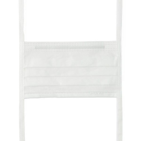 ASTM Level 1 Surgical Face Mask with Ties, Sensitive Skin, White, 300/CS (NON27386) Case of 300