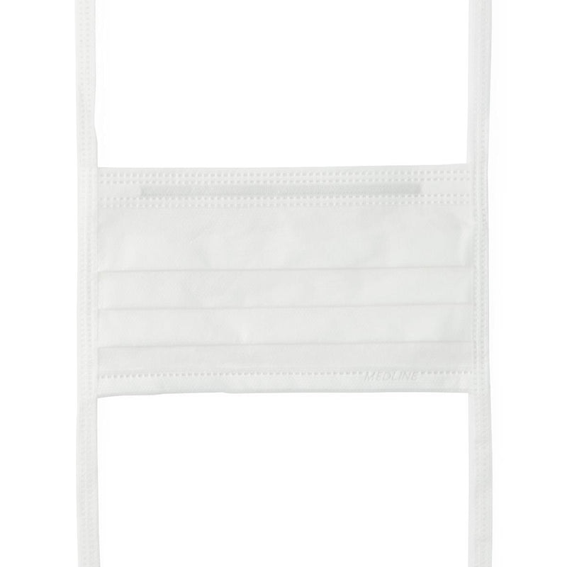 ASTM Level 1 Surgical Face Mask with Ties, Sensitive Skin, White, 300/CS (NON27386) Case of 300